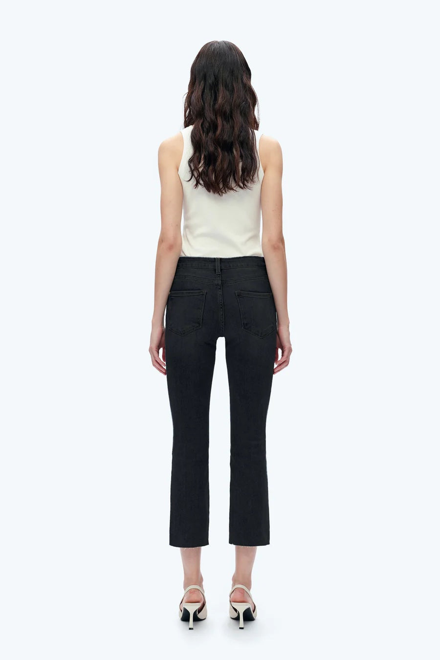 Bayeas Mid Rise Straight Jeans