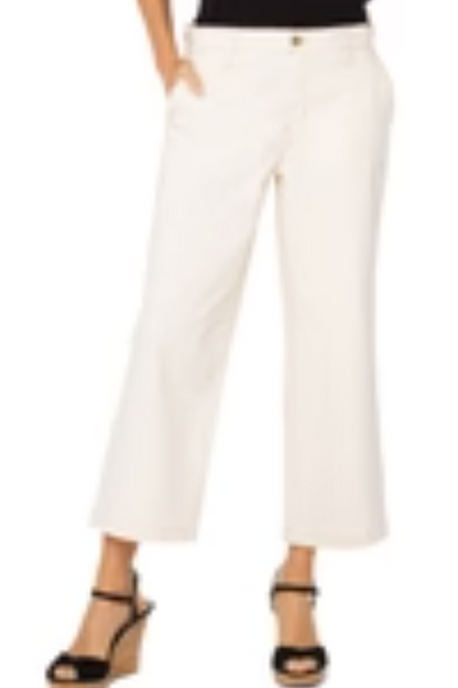Utility Stride Wide Leg Crop W/ Side Tabs