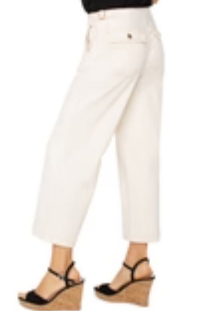 Utility Stride Wide Leg Crop W/ Side Tabs
