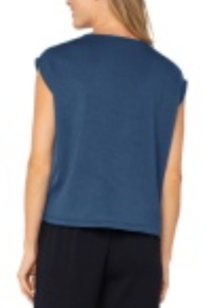 Dolman Sleeve V Neck Top