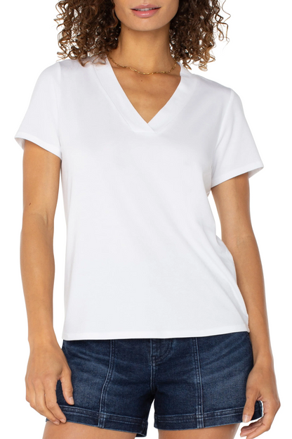 Short Sleeve Knit Top