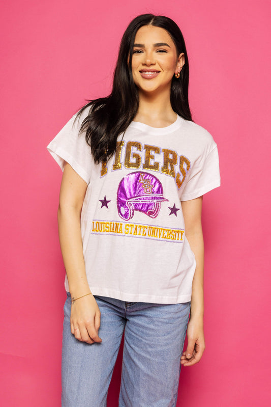 Baseball Helmet Tee