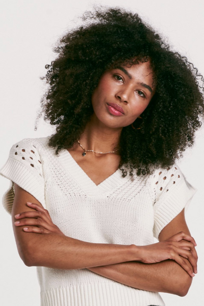 Renata Crochet Sweater