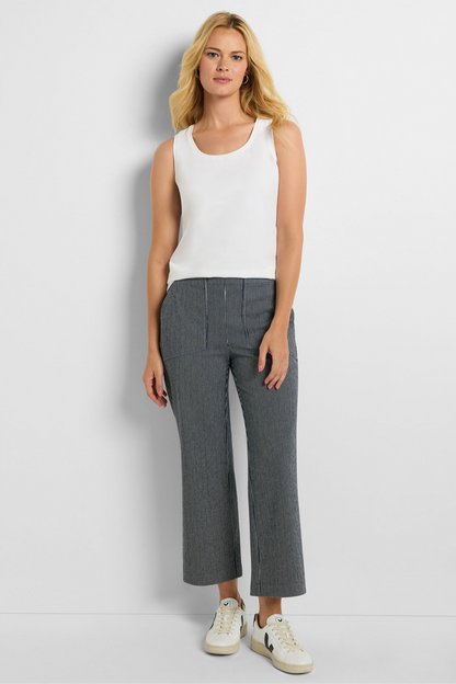 All Day Stripe Wide Leg Jean
