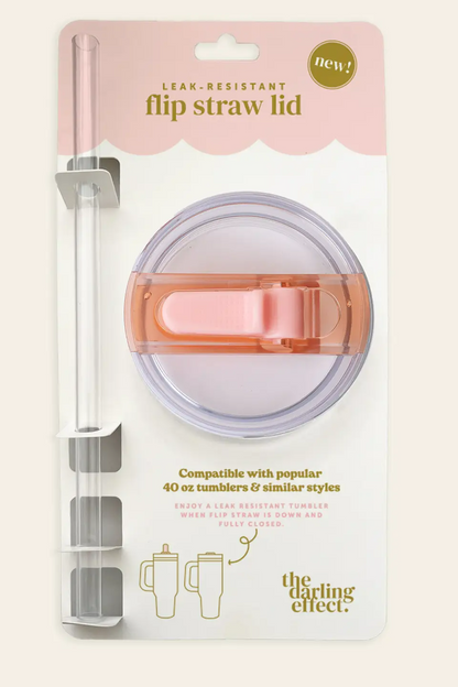 40 oz Lifestyle Flip Straw Lid