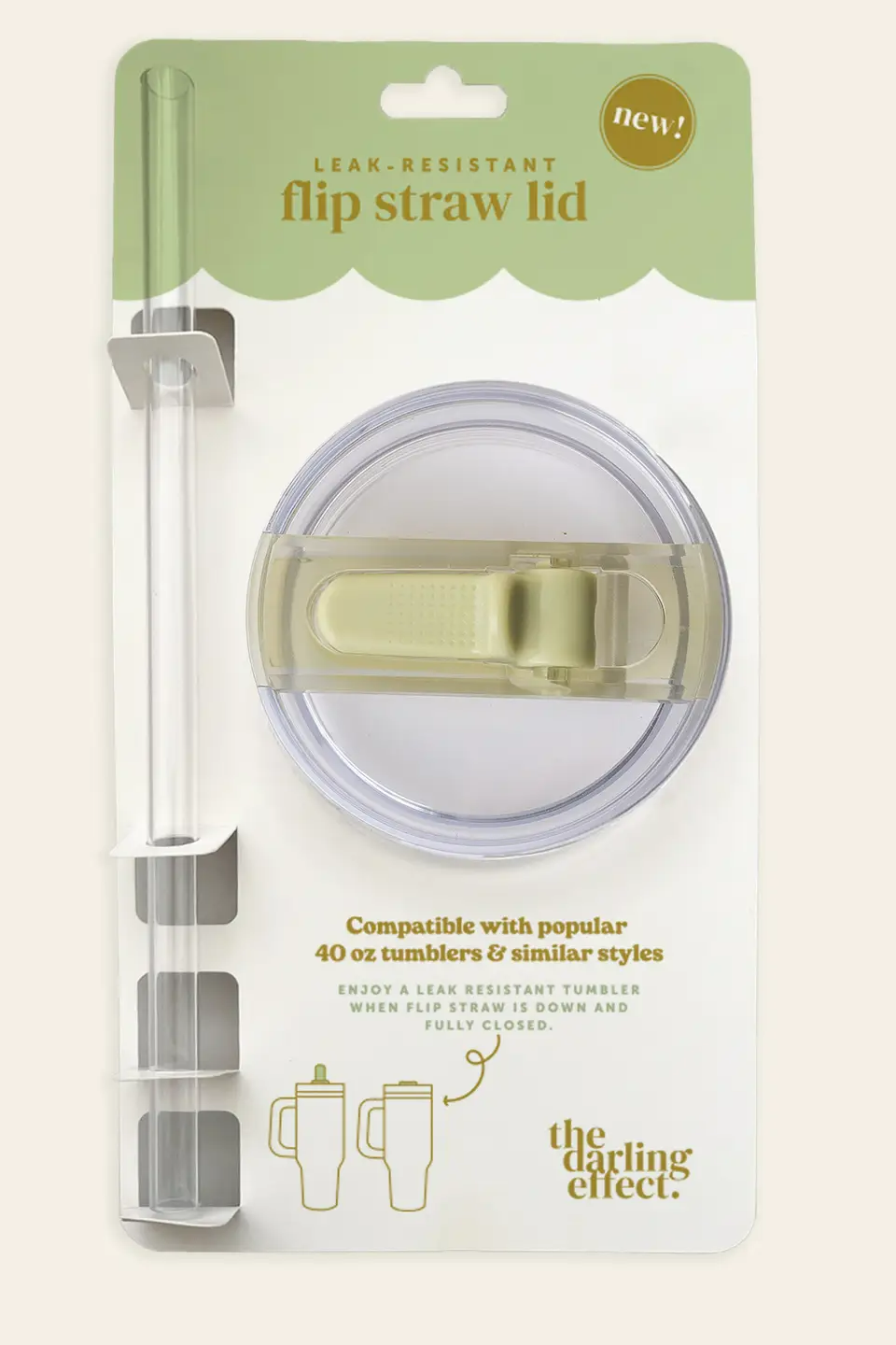 40 oz Lifestyle Flip Straw Lid