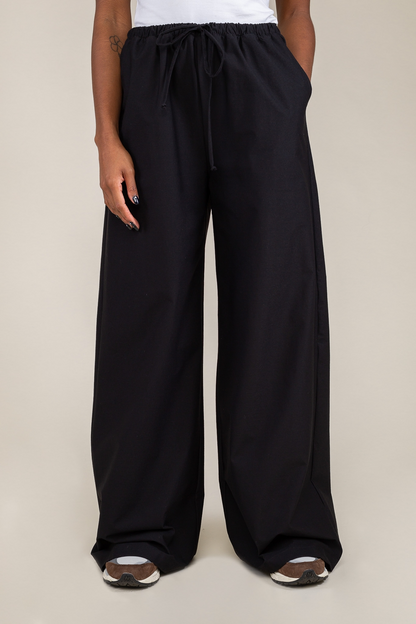Roch Nylon Wide Leg Pant
