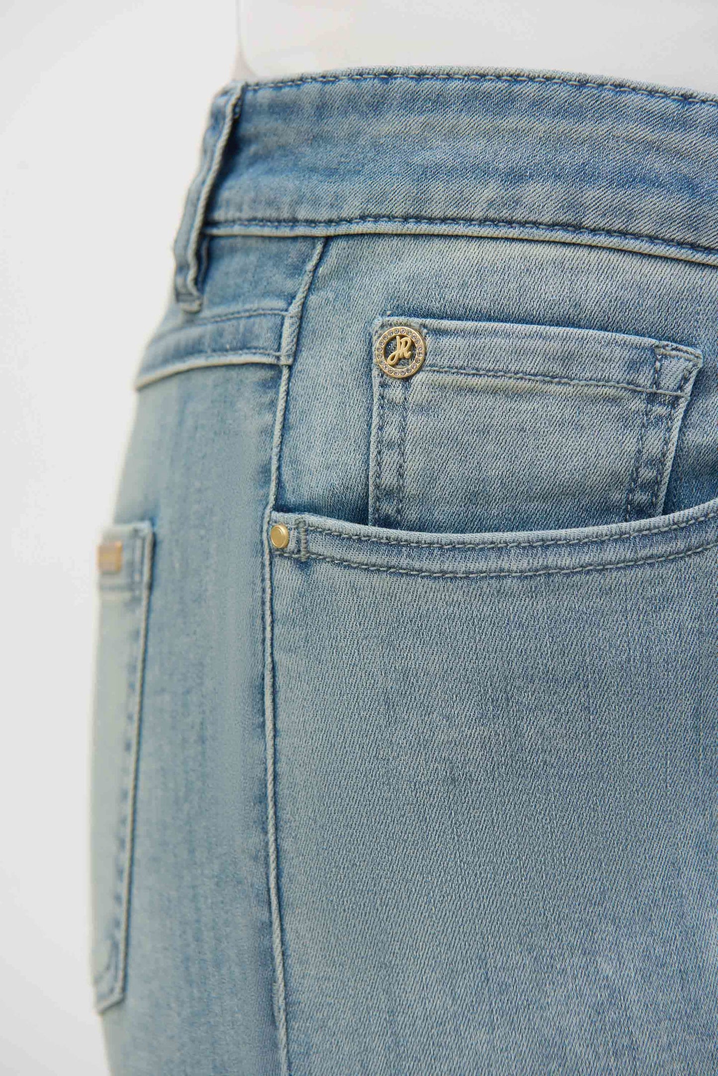 Flare Mid-rise Jeans