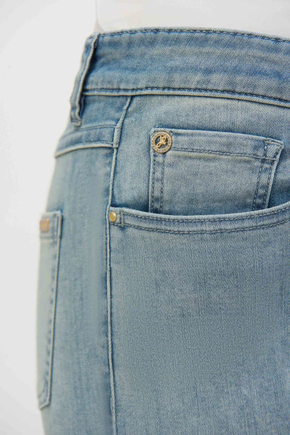 Flare Mid-rise Jeans