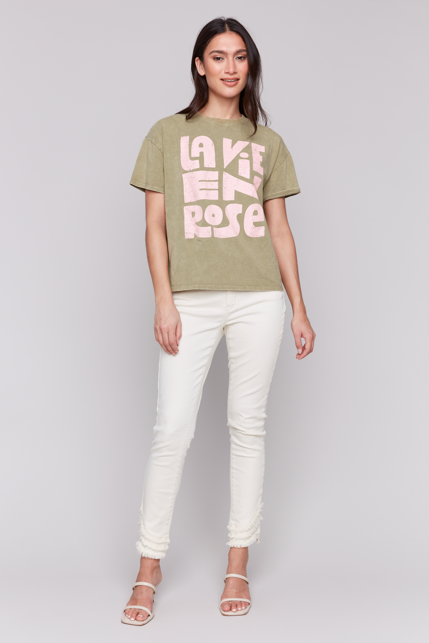 Loose Fit Drop Shoulder Short Sleeve T-Shirt