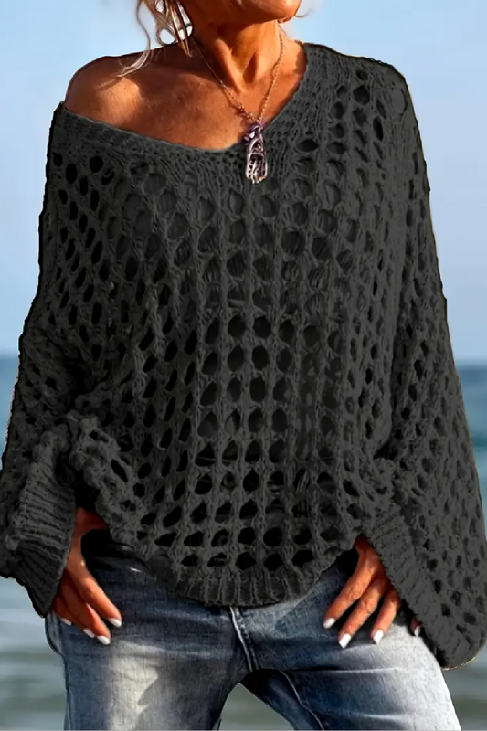 Maya Cage Knit Sweater