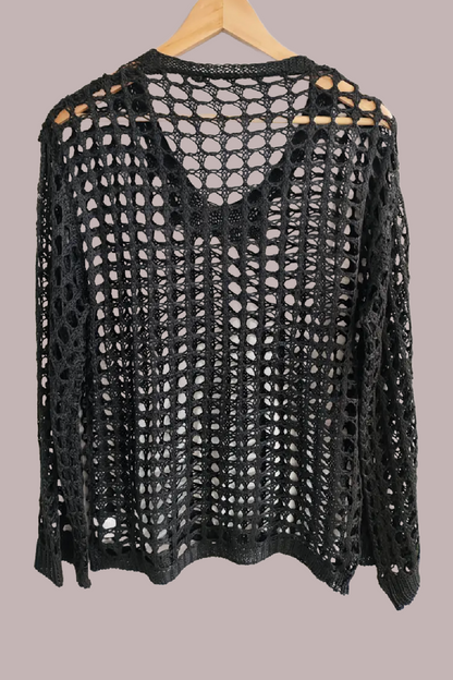 Maya Cage Knit Sweater
