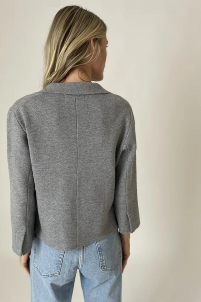 Louisa Knit Blazer 3/4 sleeve