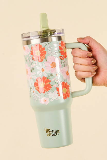 40 oz Lifestyle Flip Straw Tumbler