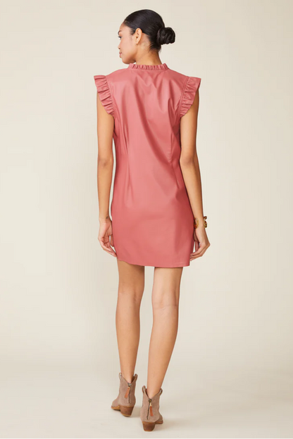 Jett Vegan Leather Dress