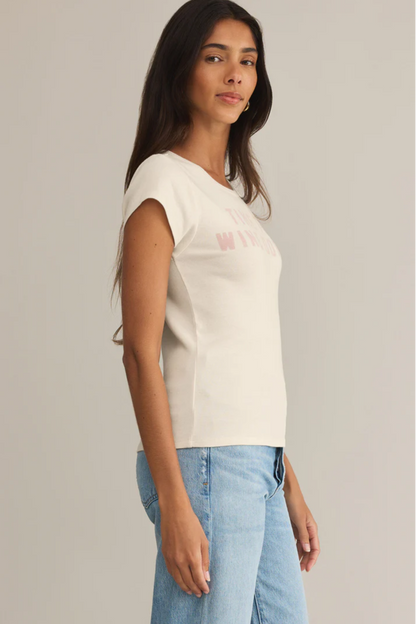 Wine Down Cheeky Tee