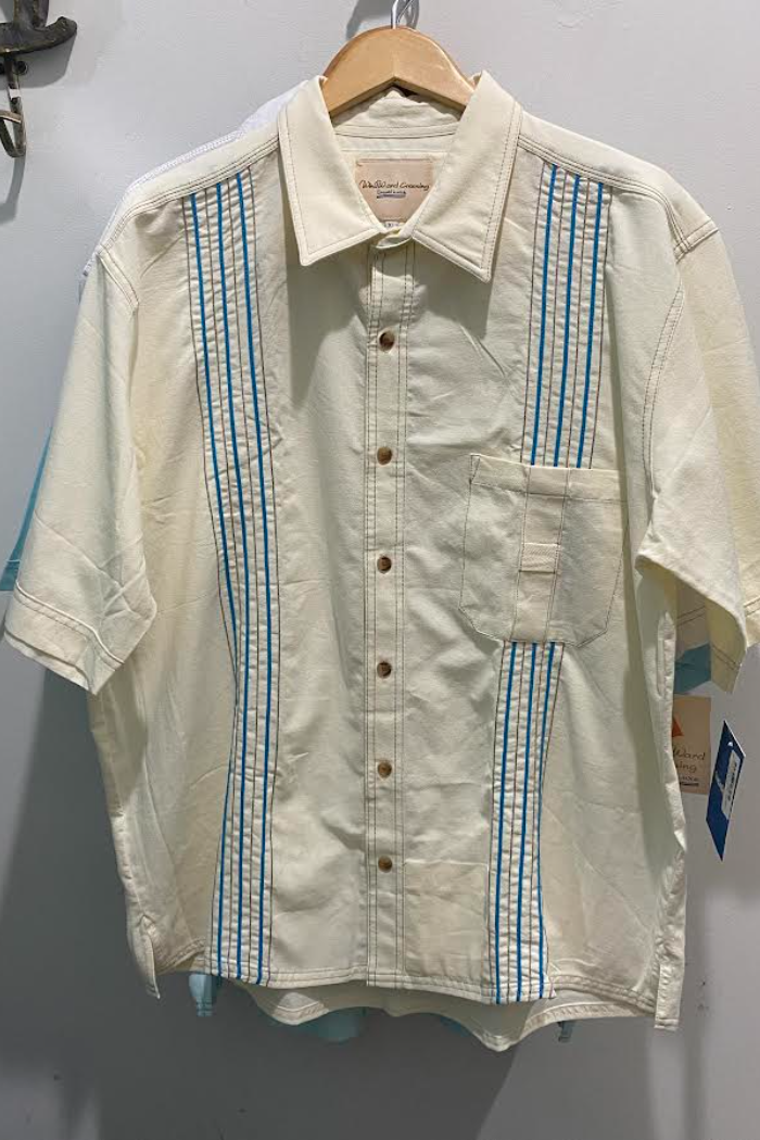 Santiki Travelers Button Down Shirt