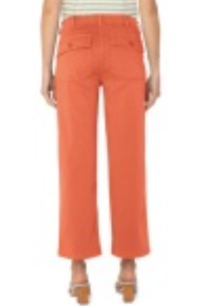 Cargo Wide Leg Crop Pant