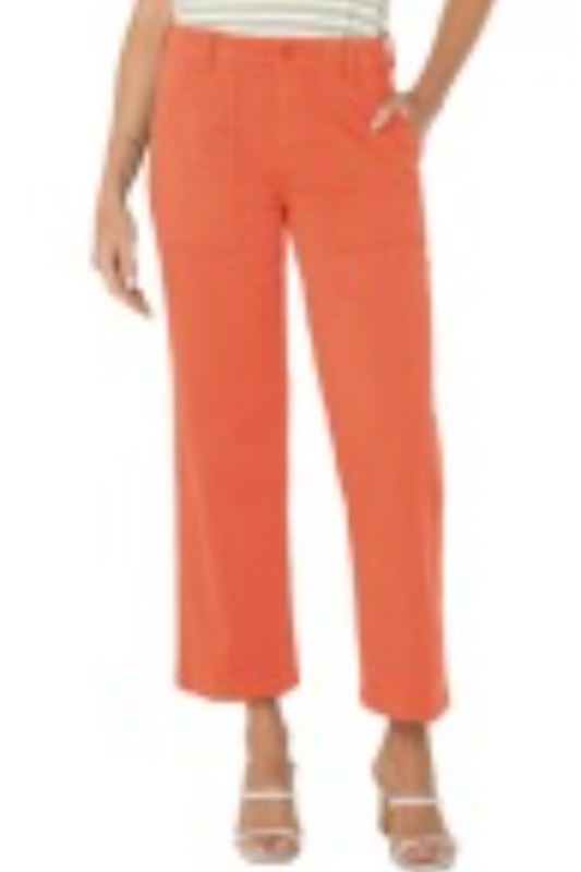Cargo Wide Leg Crop Pant