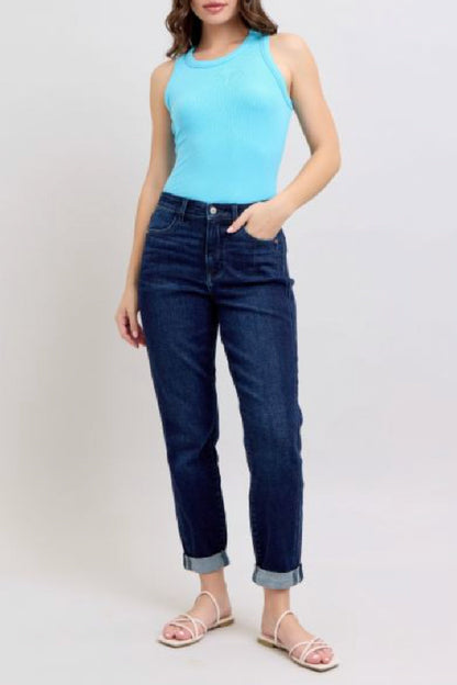 High Waist Boyfriend