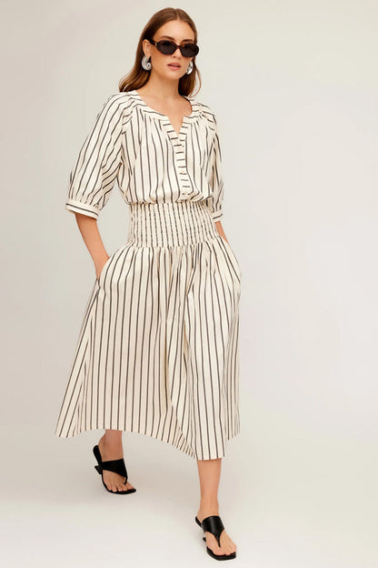 Rhea Stripe Skirt