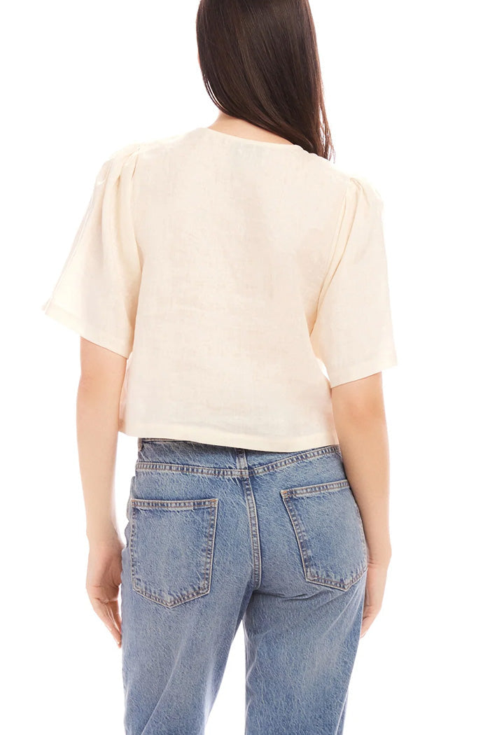 Nadine Bow Detail Top