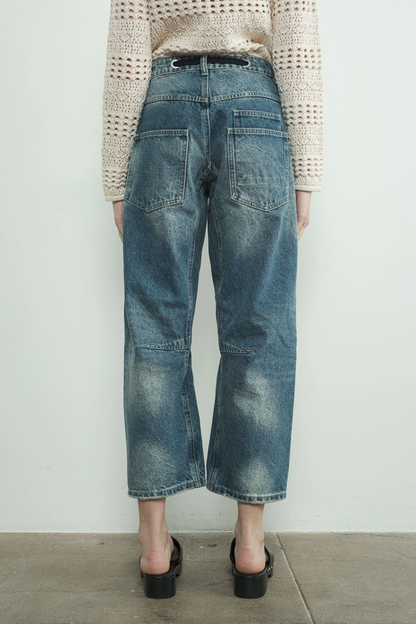 Eyelet Waist Pants