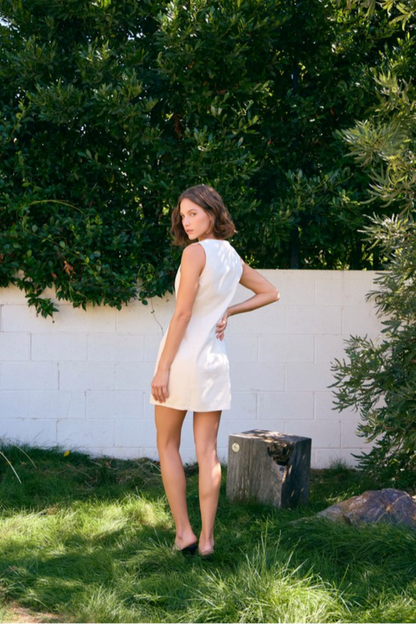 S/L Contrast Trim Dress