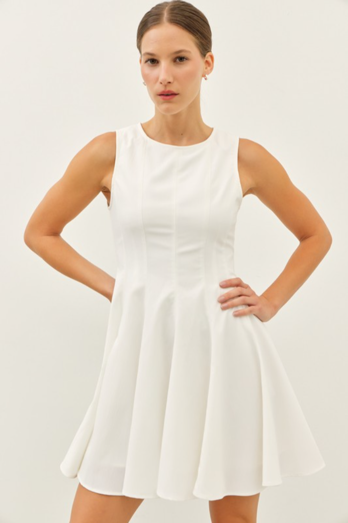 S/L Flare Mini Dress