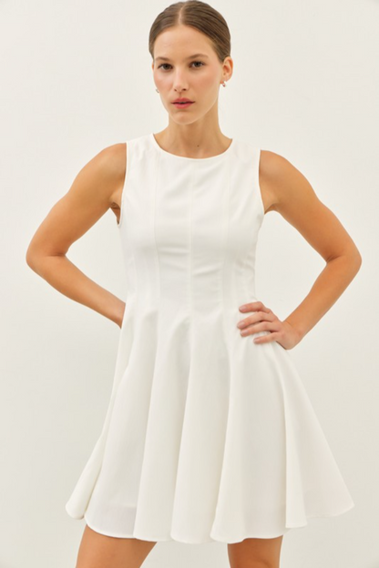 S/L Flare Mini Dress