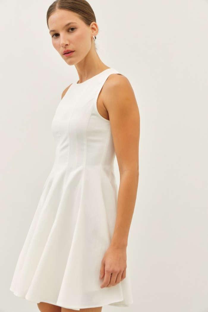 S/L Flare Mini Dress