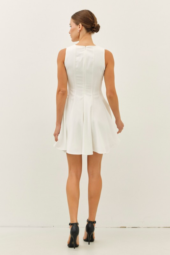 S/L Flare Mini Dress