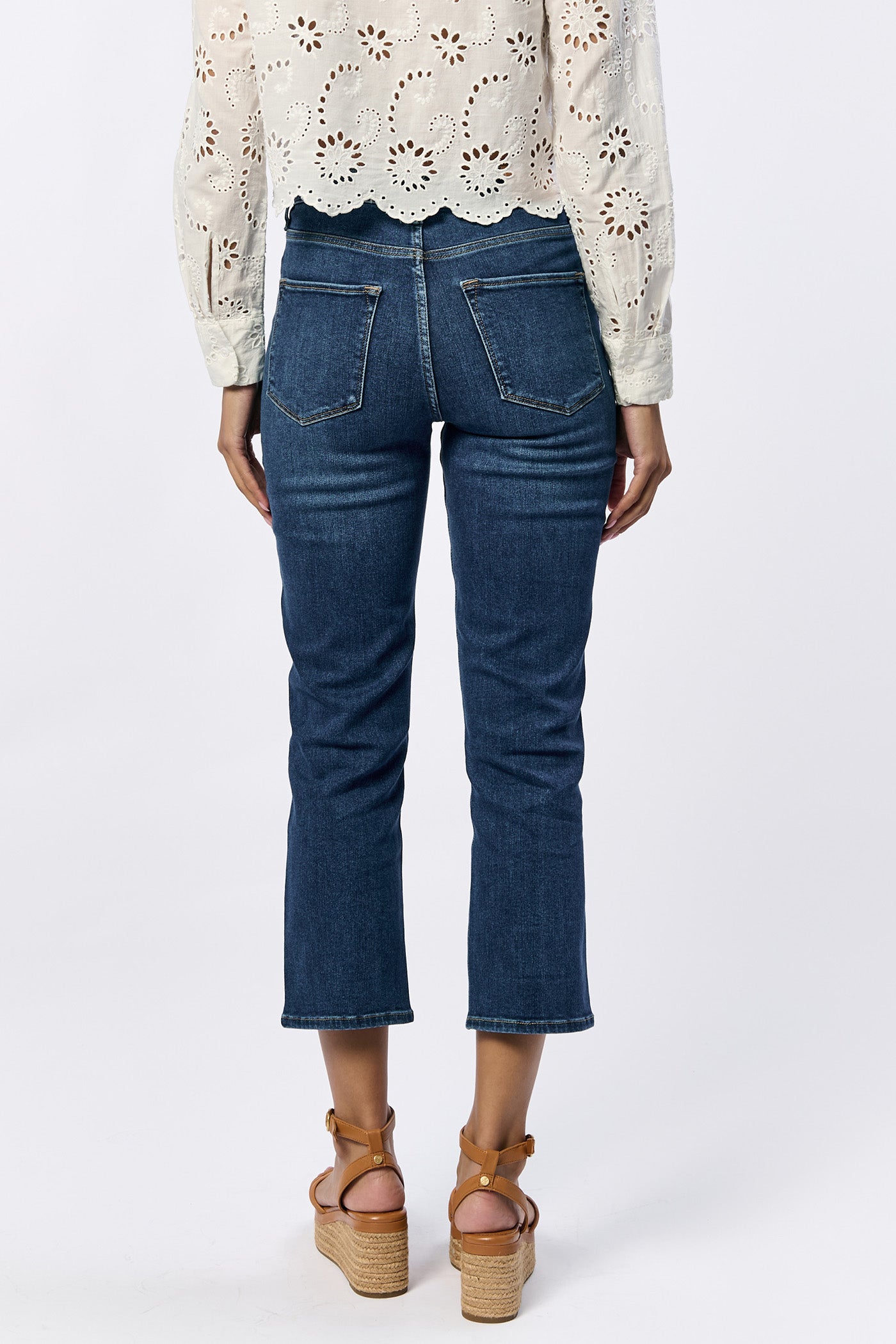 Frankie High Rise Cropped Denim
