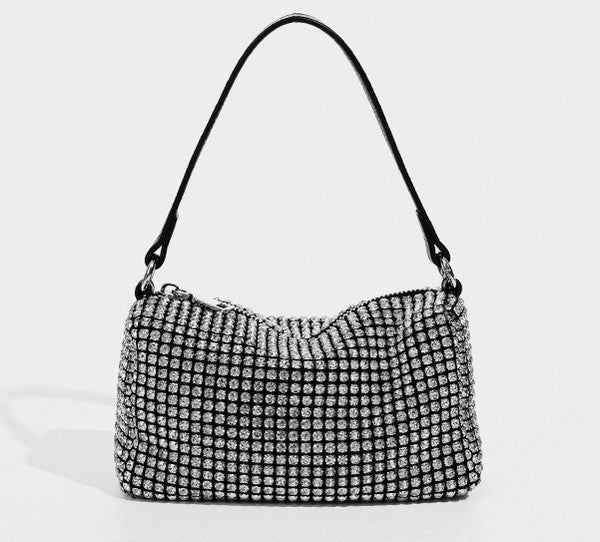 Rhinestone Bag Chain Evening  Shoulder Purse