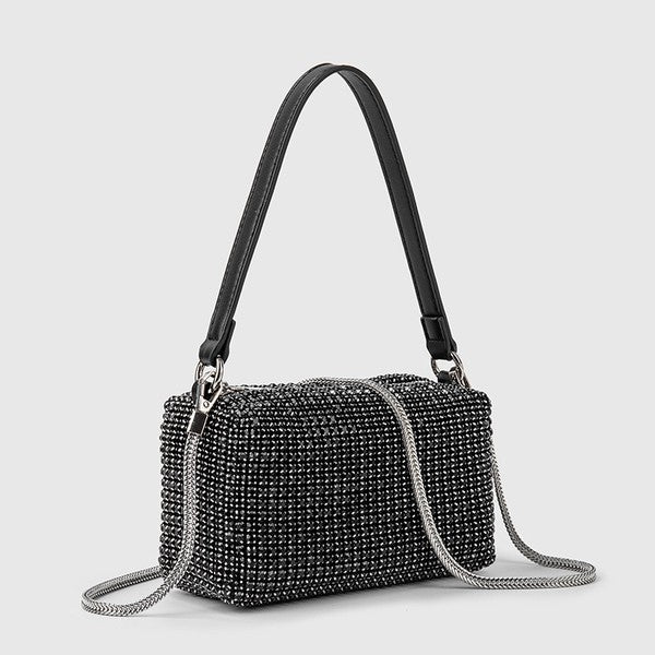 Rhinestone Bag Chain Evening  Shoulder Purse