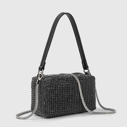 Rhinestone Bag Chain Evening  Shoulder Purse