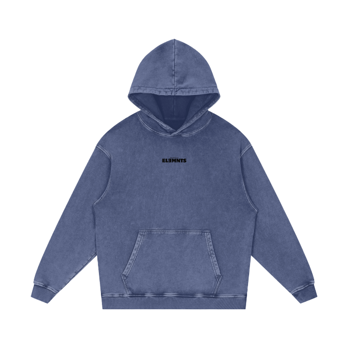 ESSNTIAL ELEMNTS Unisex 420G OS Acid Wash Hoodie