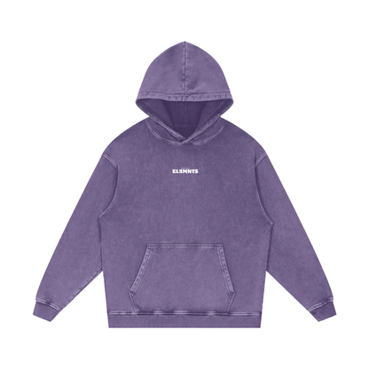 ESSNTIAL ELEMNTS Unisex 420G OS Acid Wash Hoodie