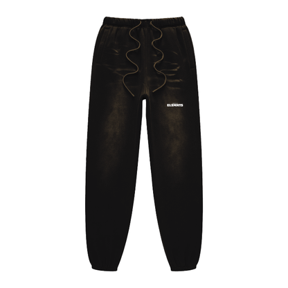 ESSNTIAL ELEMNTS Unisex 375G Faded Wash Fleece Joggers