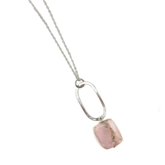 Pink Opal Necklace