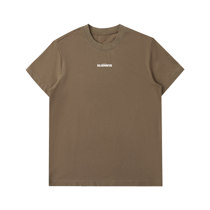 ESSNTIAL ELEMNTS Unisex 330G HW Loose Cotton Tee