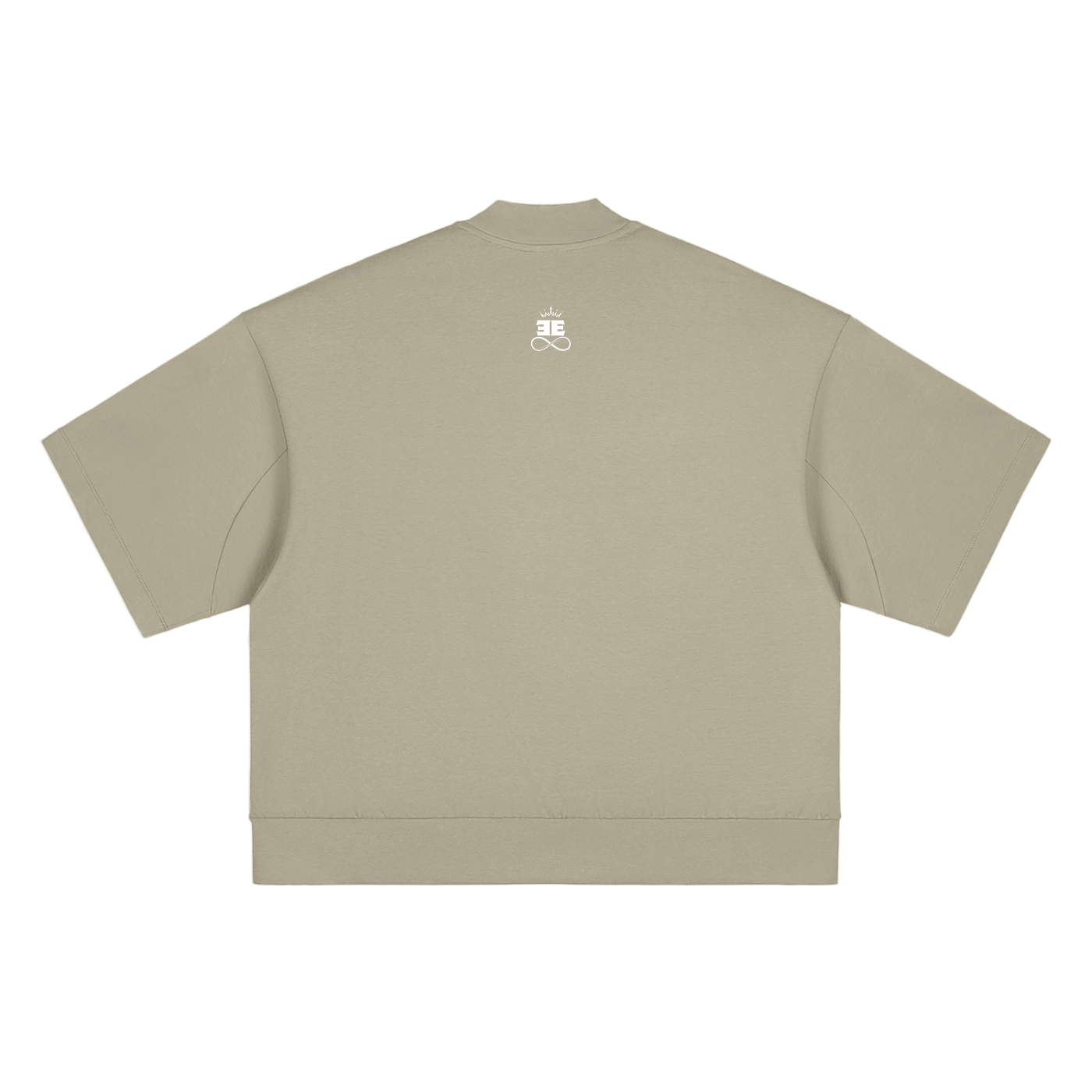 ESSNTIAL ELEMNTS Unisex 305G HW OS Mock Neck Tee