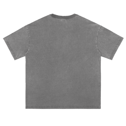 ESSNTIAL ELEMNTS Unisex Fluffy Vintage Washed Tee