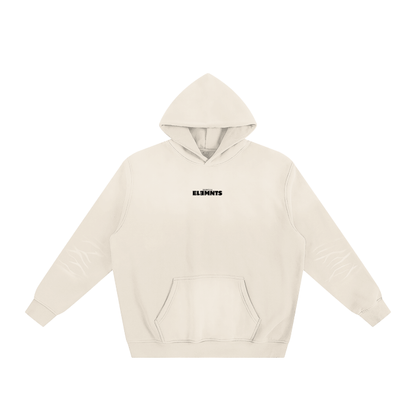 ESSNTIAL ELEMNTS Unisex 375G Faded Wash Fleece Hoodie