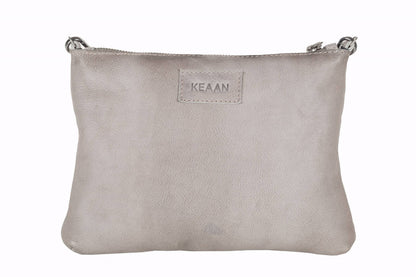 [MIA] SMALL CROSSBODY & CLUTCH | SUPER SOFT NAPPA LEATHER: TAN