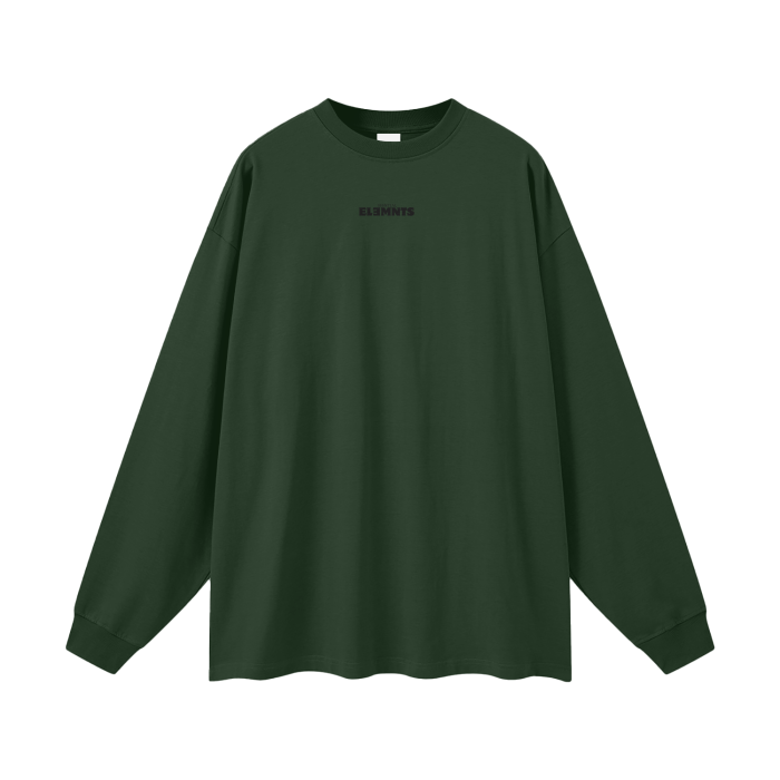 ESSNTIAL ELEMNTS Unisex 305G Long Sleeve Loose Tee
