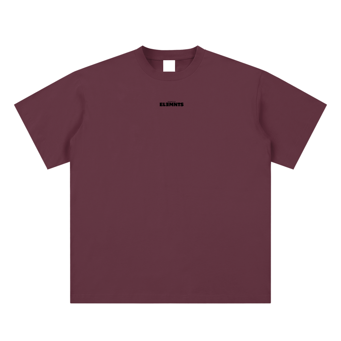 ESSNTIAL ELEMNTS Unisex 190G Sueded Premium Cotton Tee