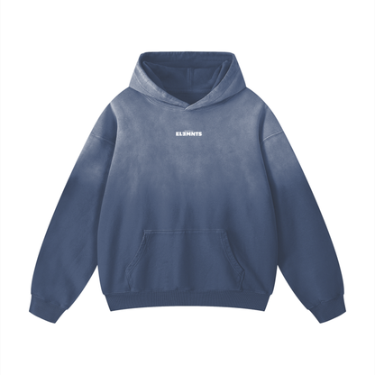 ESSNTIAL ELEMNTS Unisex 400G Faded Wash Hoodie