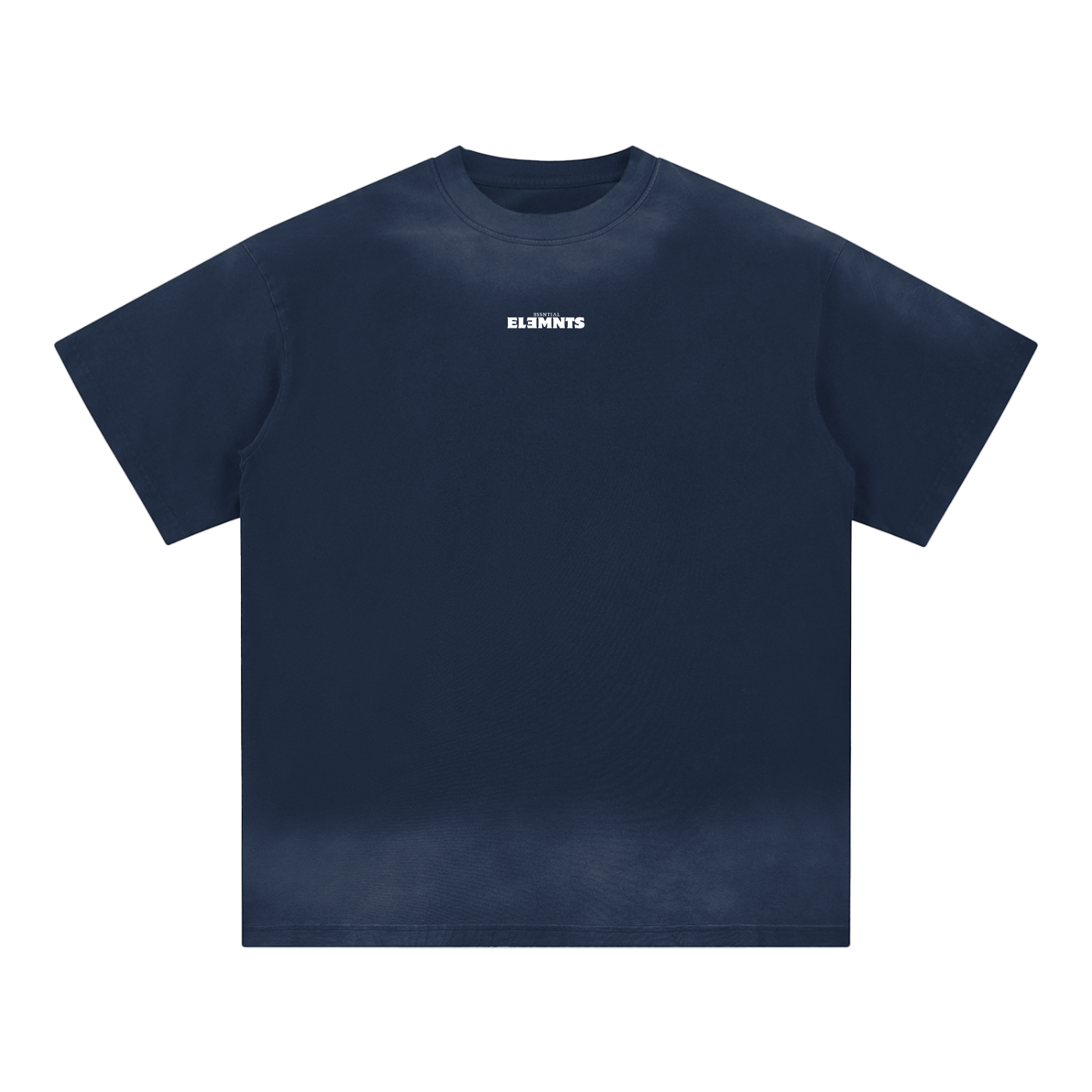 ESSNTIAL ELEMNTS  Unisex 270G Petite CN Sunfade Edge Tee