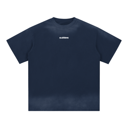 ESSNTIAL ELEMNTS  Unisex 270G Petite CN Sunfade Edge Tee